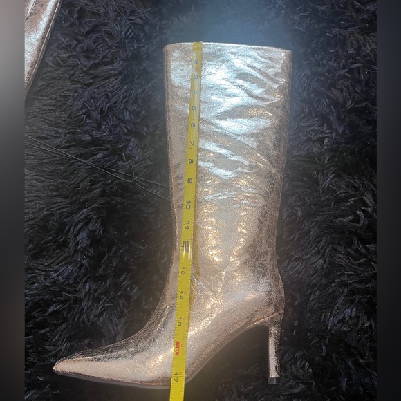 Worthington Gold Knee-High Boots Size 6 M - Picture 5 of 9